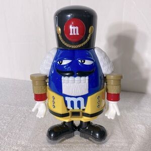 Mars Canada M&M'S Limited Edition Blue M&M Nutcracker Festive Candy Dispenser